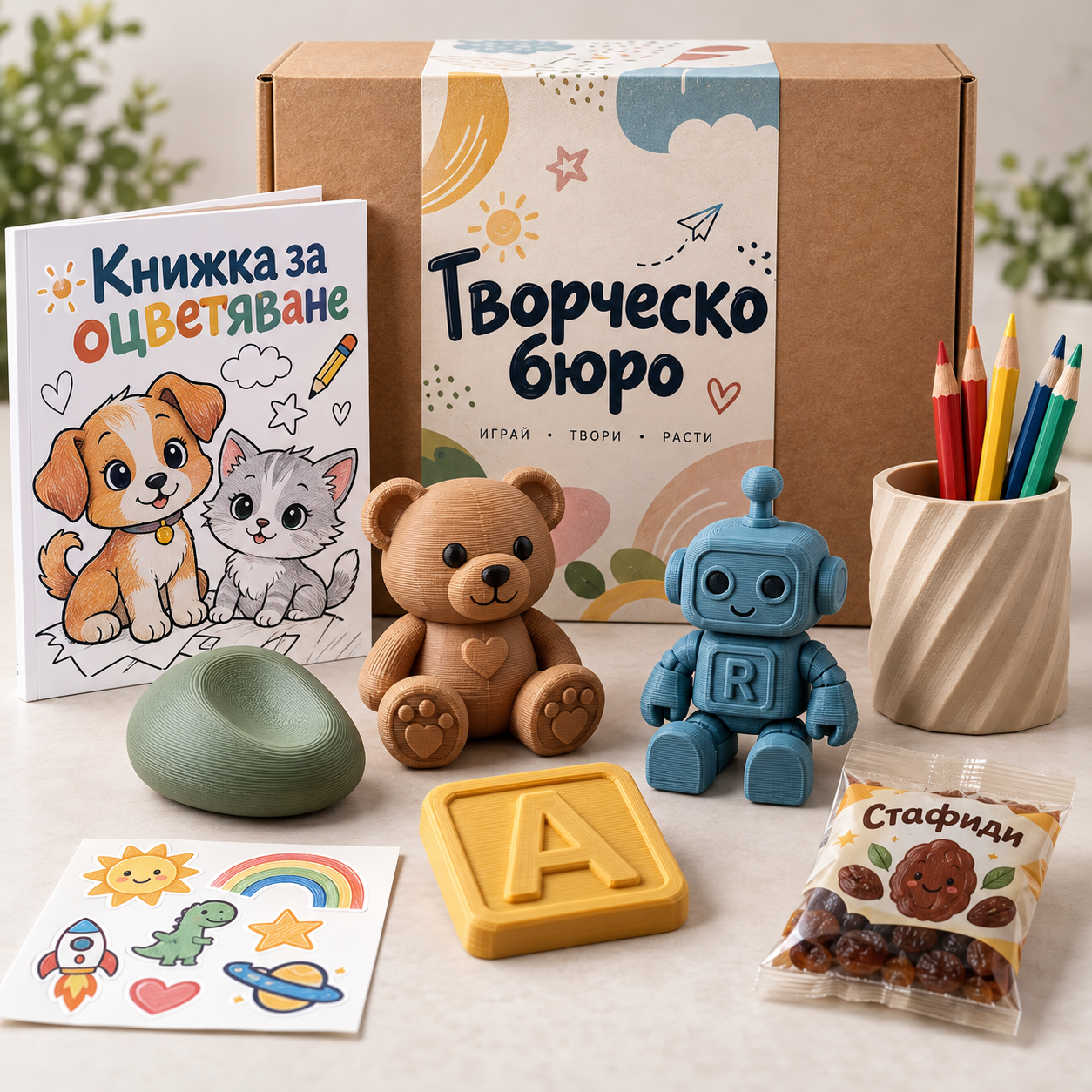 Подаръчен комплект „Творческо бюро“